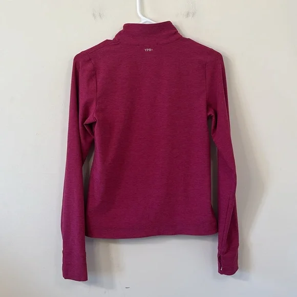 Abercrombie & Fitch YPB EverydaySOFT Full-Zip Deep Red Size Medium - Picture 6 of 9